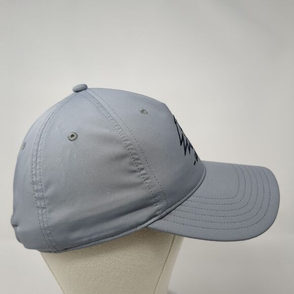 Puma Slideback Hat Dry Cell Gray OSFA Embroidered Buffalo Golf Logo - Picture 4 of 9
